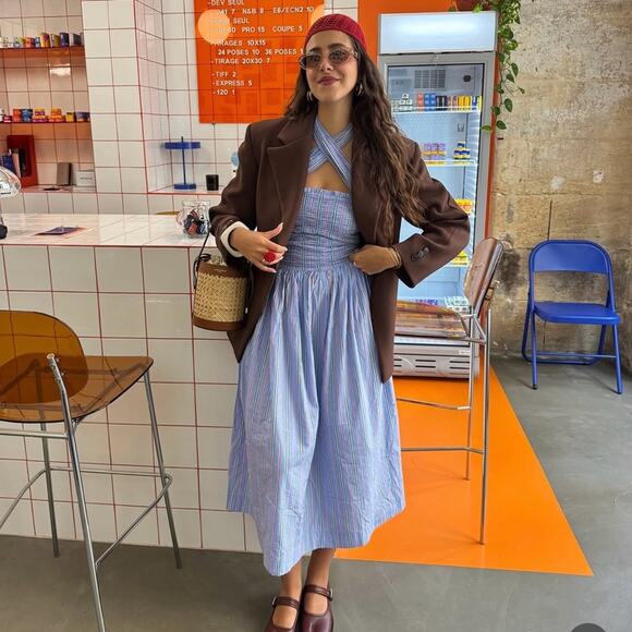 Damson Madder Mia Dress 4 - Picture 6 of 13